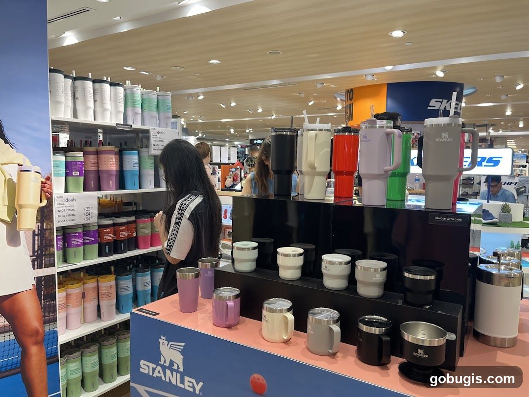 Stanley Drinkware Display