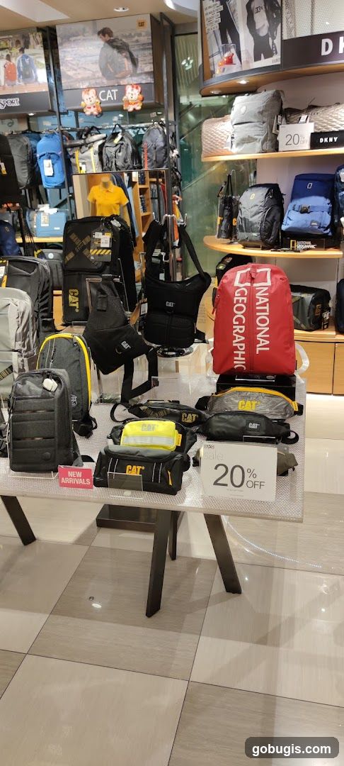 Bags and Accessories Display