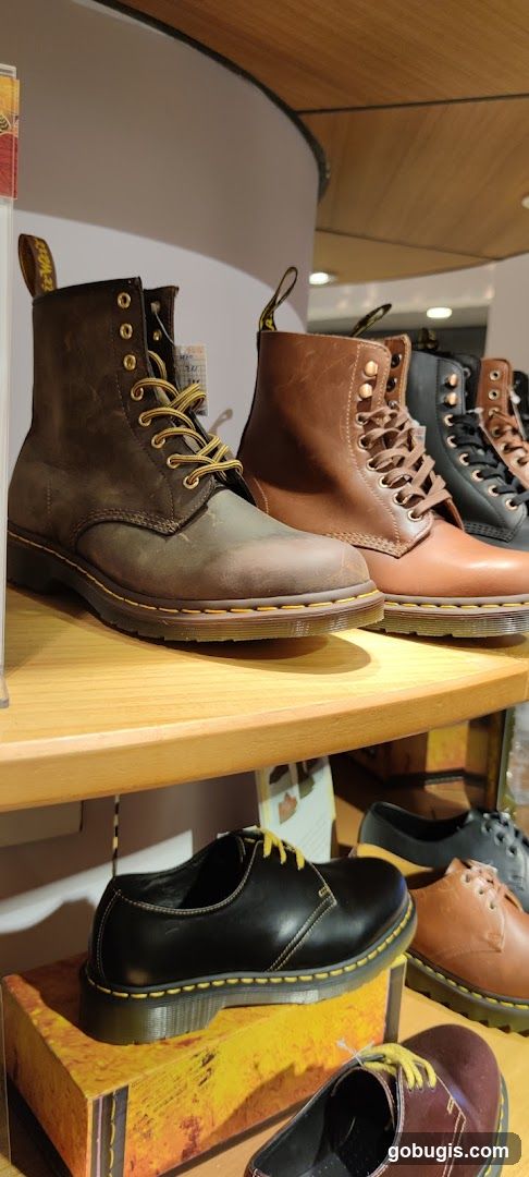 Boots and Shoes Display