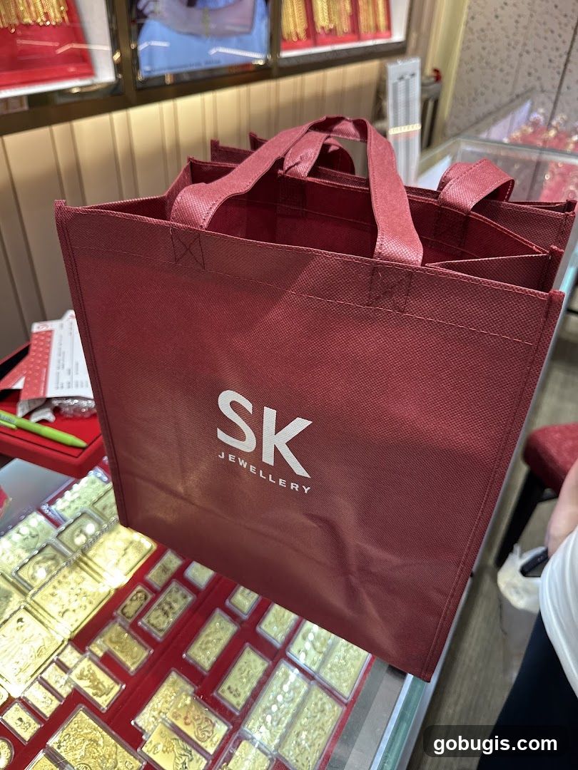 SK Jewellery Shopping Bags