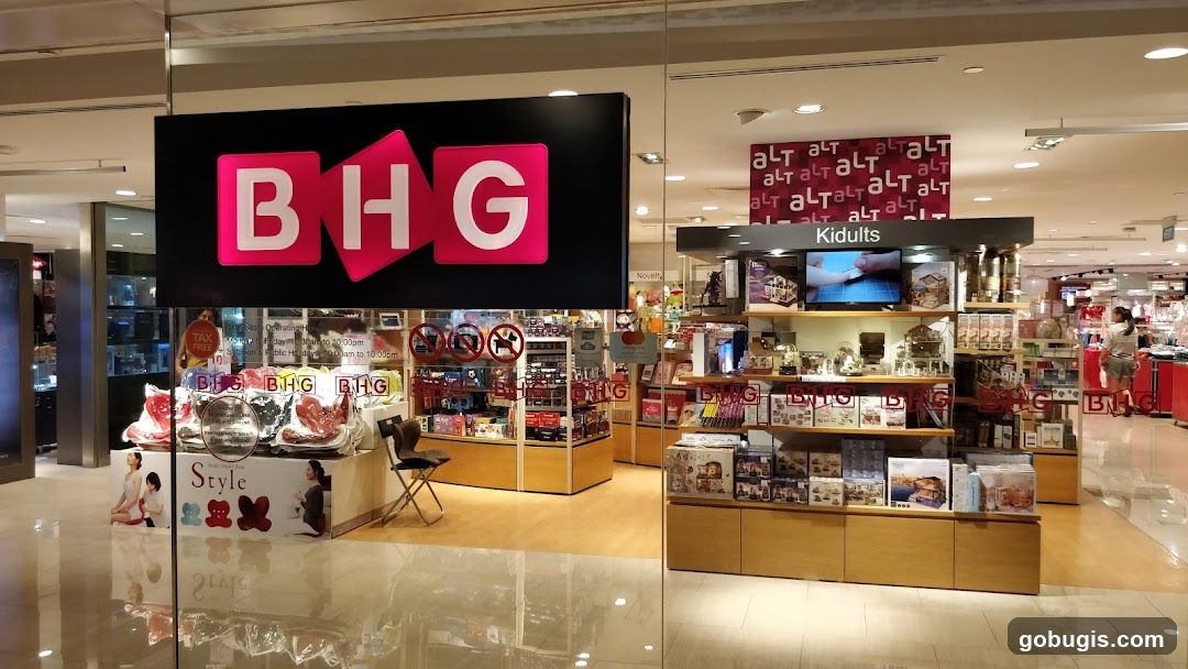 BHG Department Store Entrance