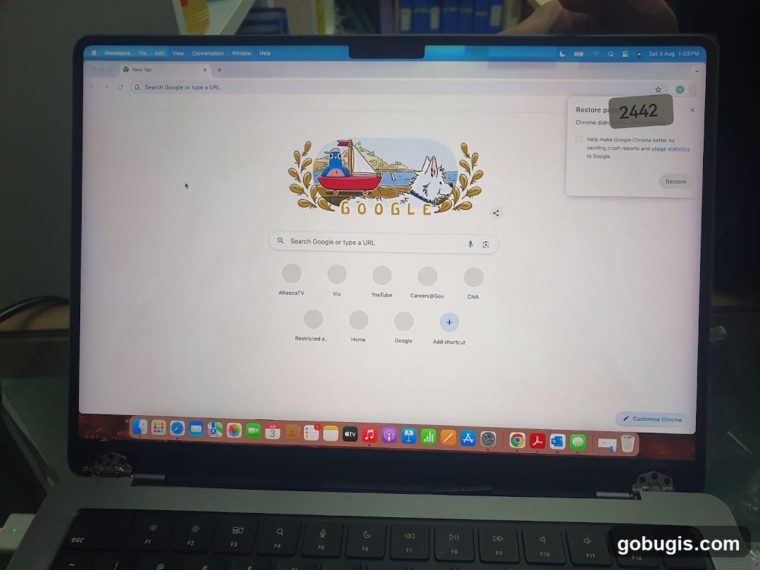 Google Chrome New Tab