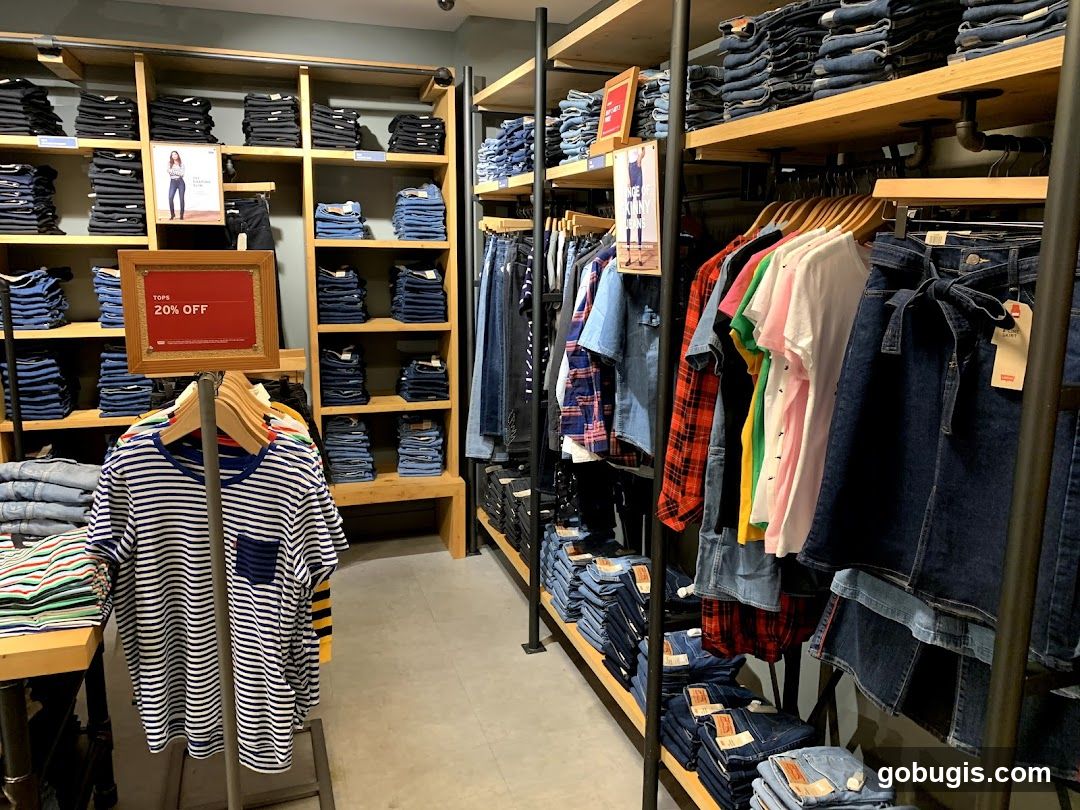 Clothing Store Display