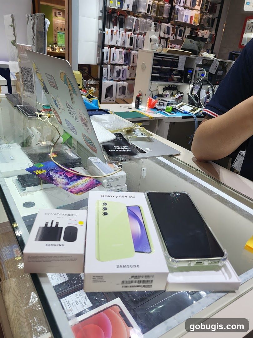 Electronics Store Display