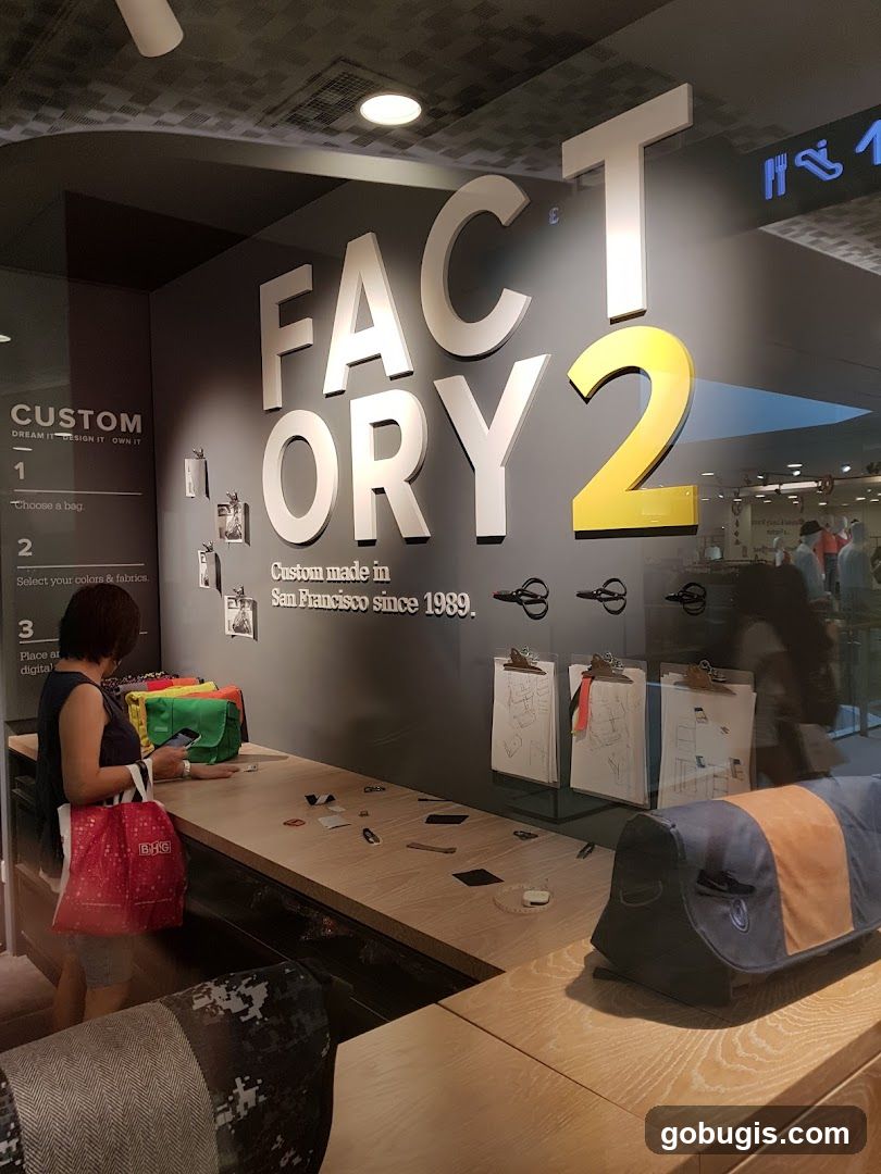 Custom Bag Design Station