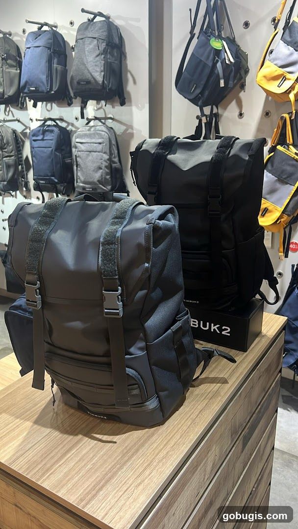 Backpacks on Display