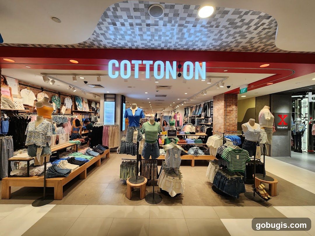 Cotton On Store Interior
