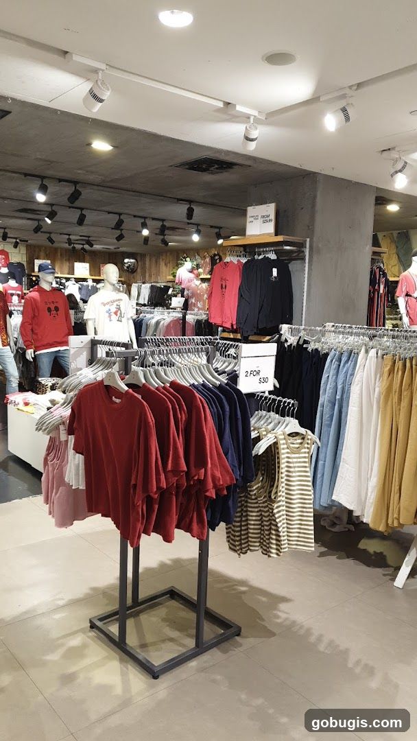 Clothing Store Display