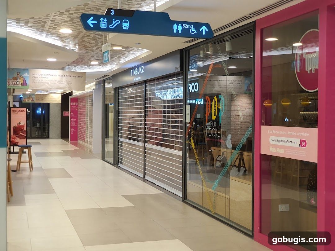 Shopping Mall Corridor