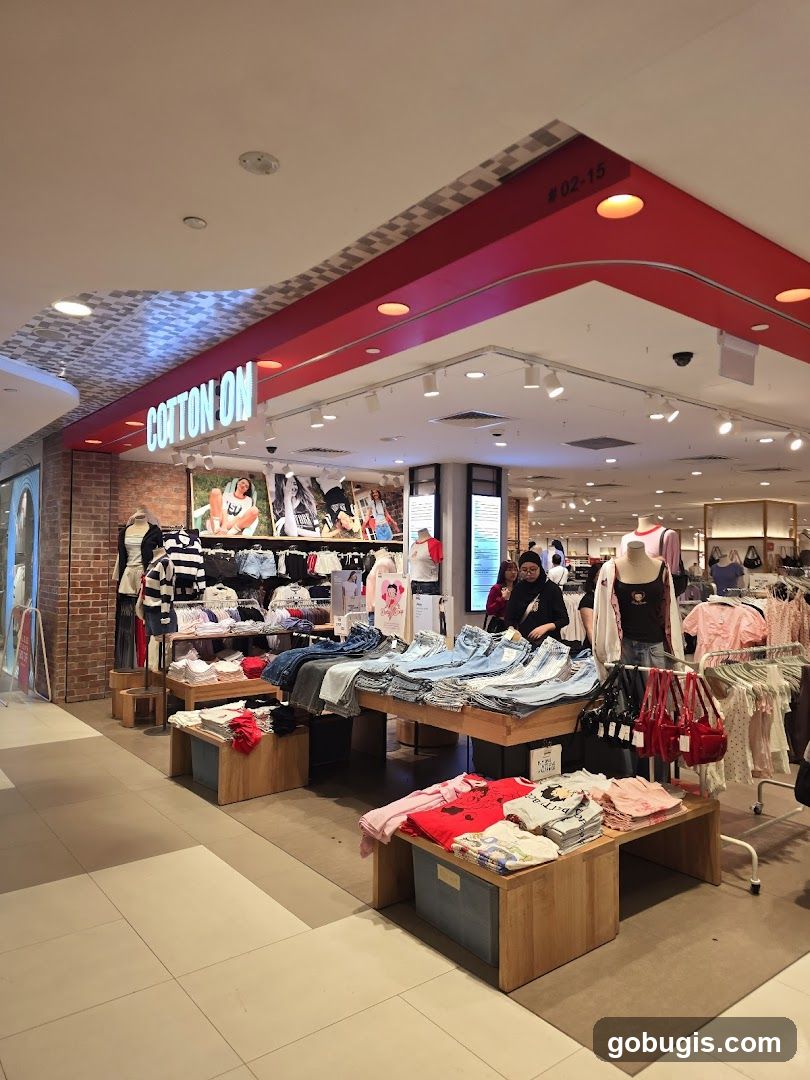 Cotton On Store Interior