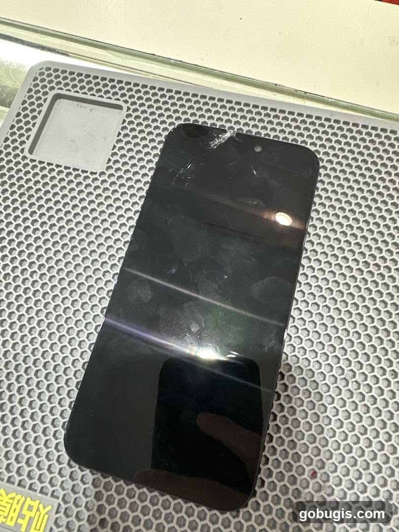 Cracked Phone Screen