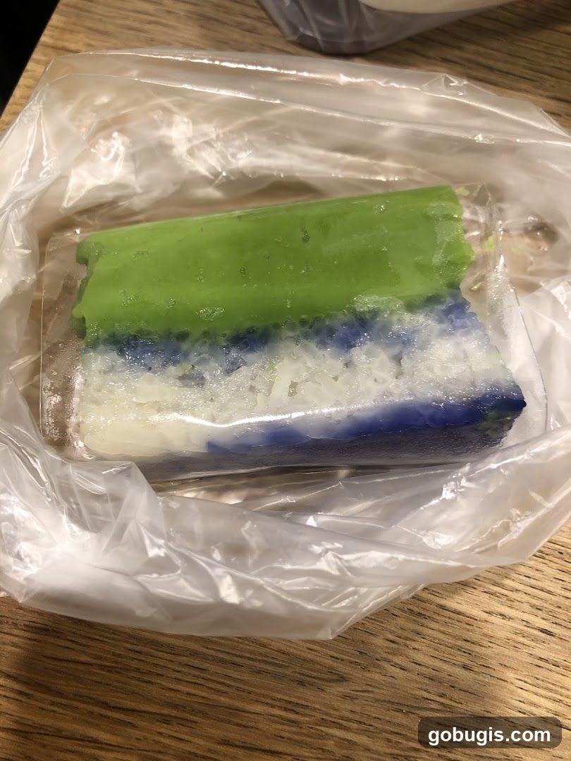 Layered Dessert in Plastic Packaging