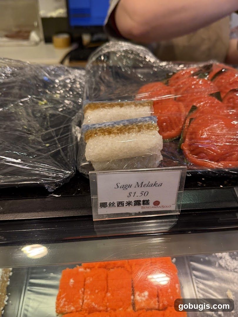 Sagu Melaka Dessert