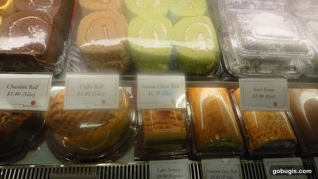 Assortment of Rolls and Kueh