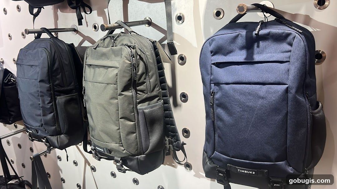 Backpacks on Display