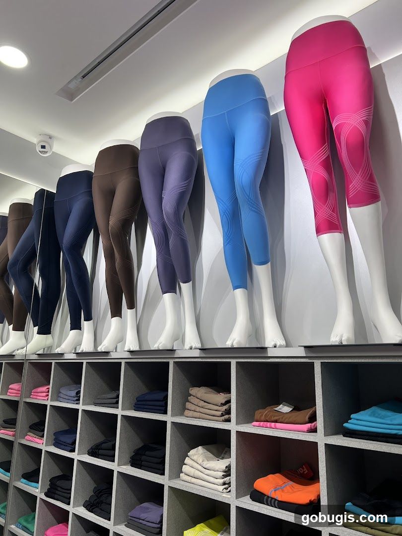 Athletic Apparel Display