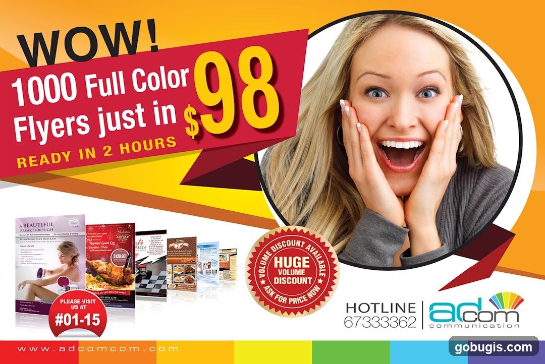 Flyer Printing Advertisement