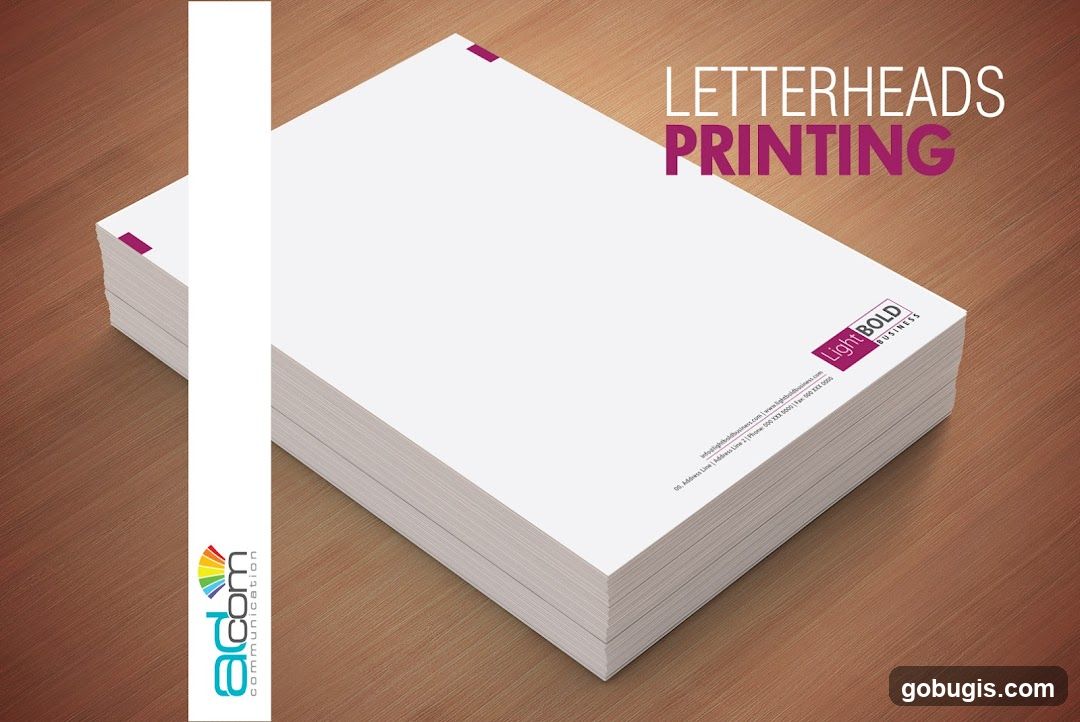 Letterheads Printing