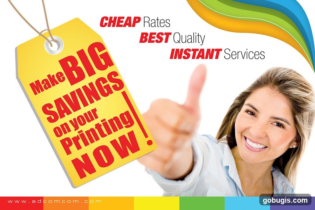 Printing Services Advertisement
