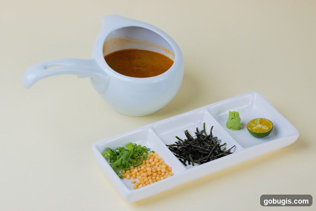 Dashi Broth with Condiments