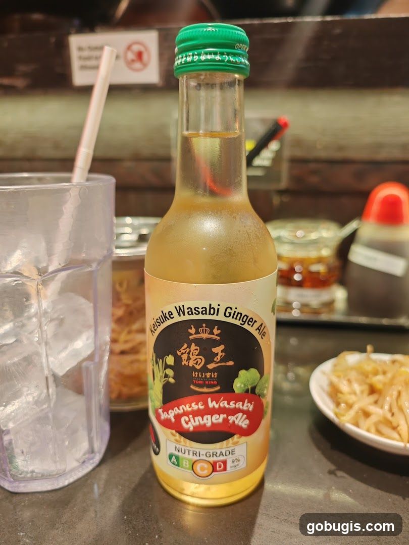 Keisuke Wasabi Ginger Ale