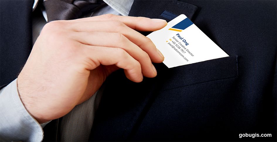 Business Card in Pocket