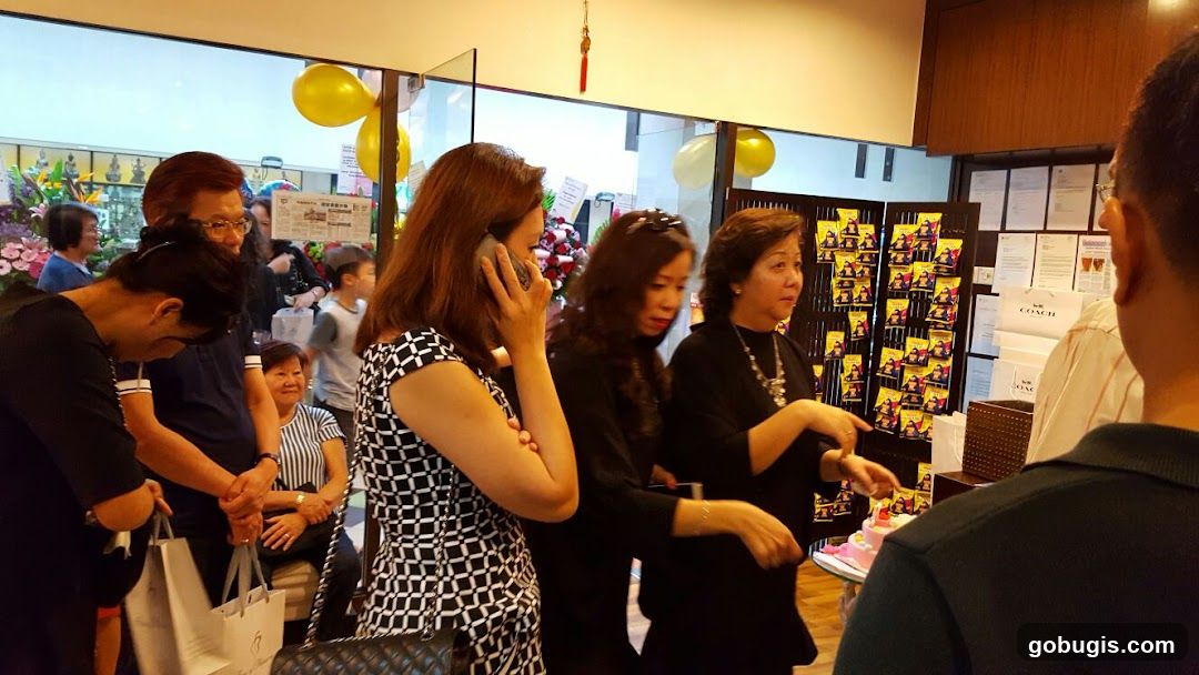People at an event