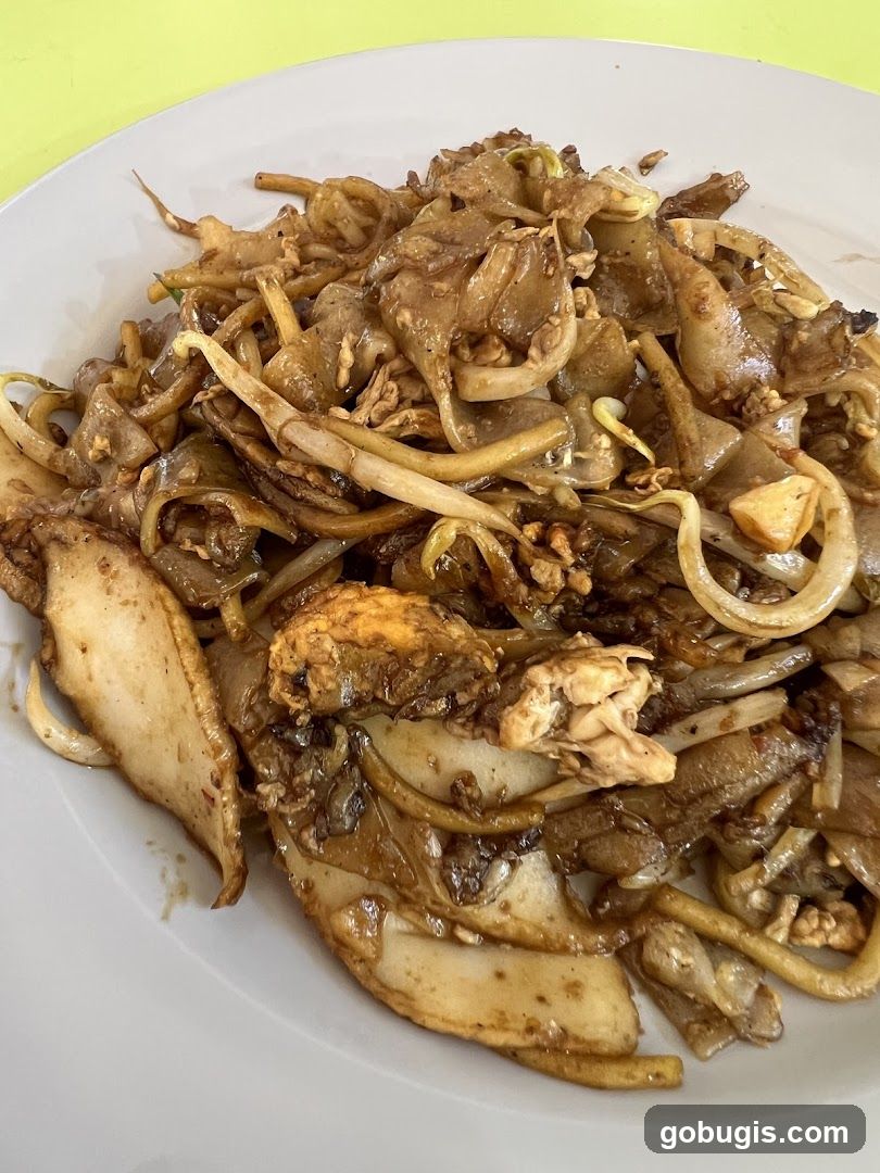 Plate of Stir-Fried Noodles
