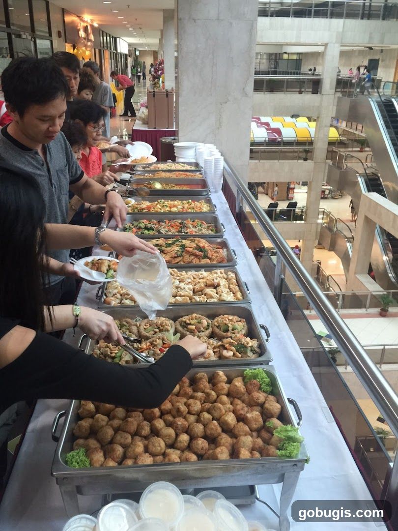 Buffet Food Spread