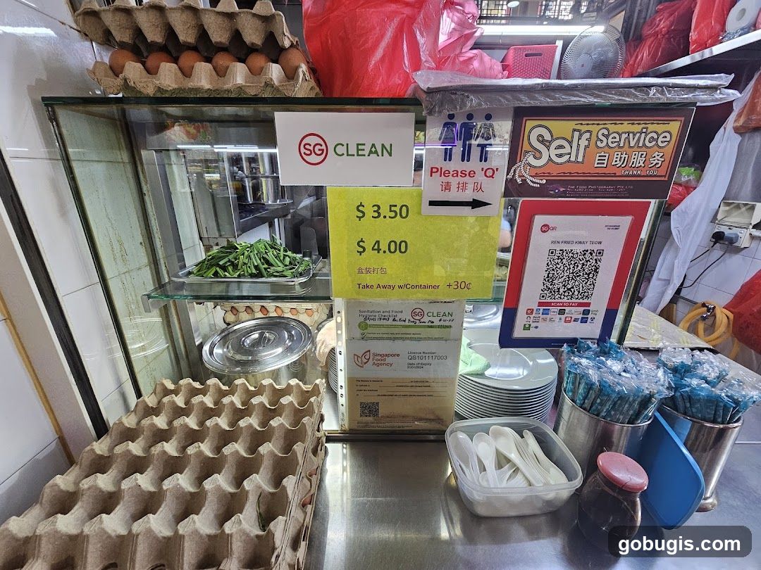 Food Stall Display