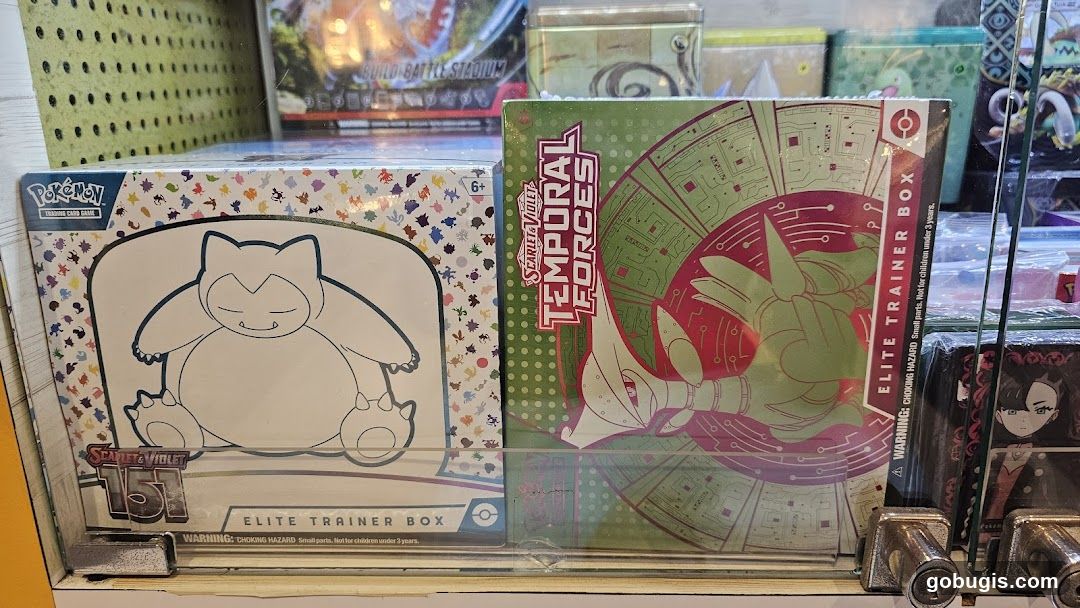 Pokemon Trading Card Game Boxes