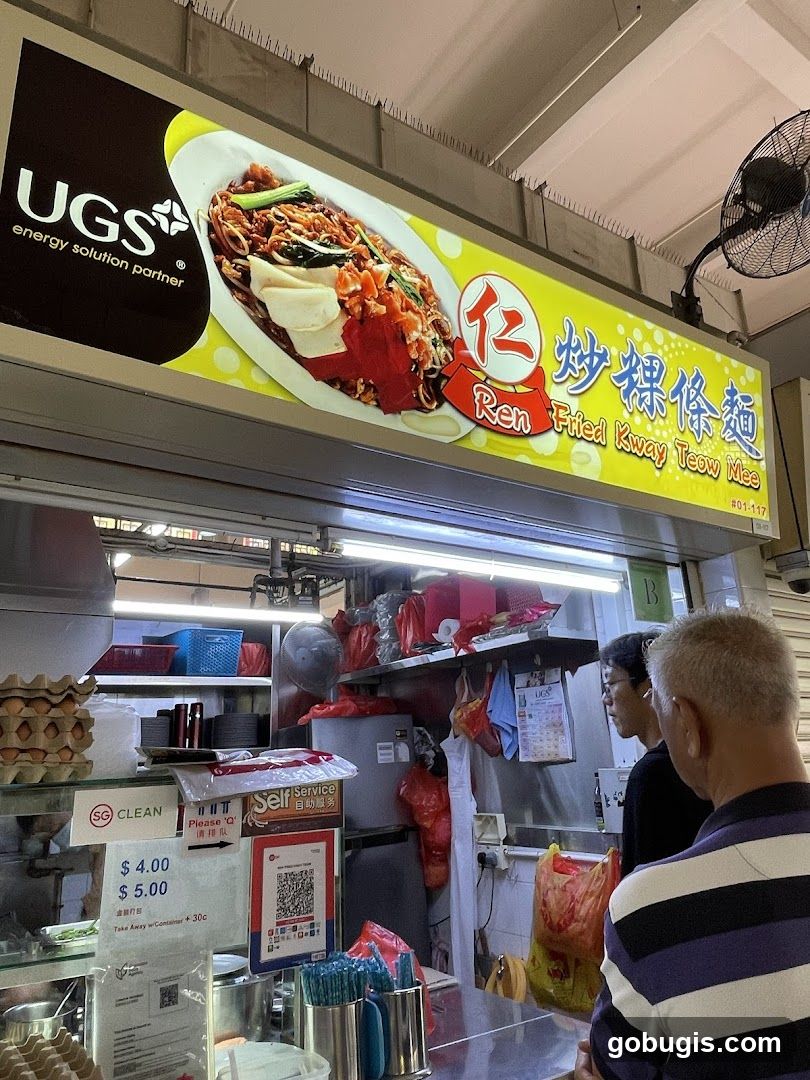Fried Kway Teow Stall