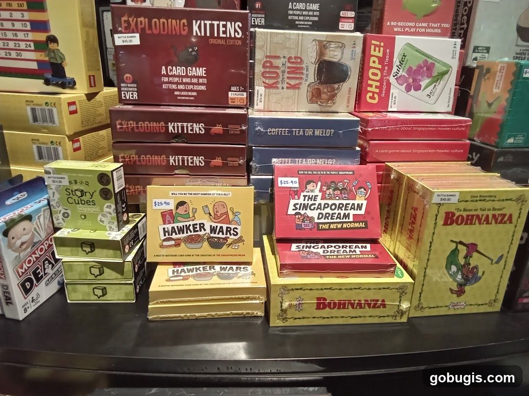 Board Games Display