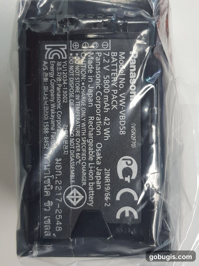 Panasonic Battery Pack