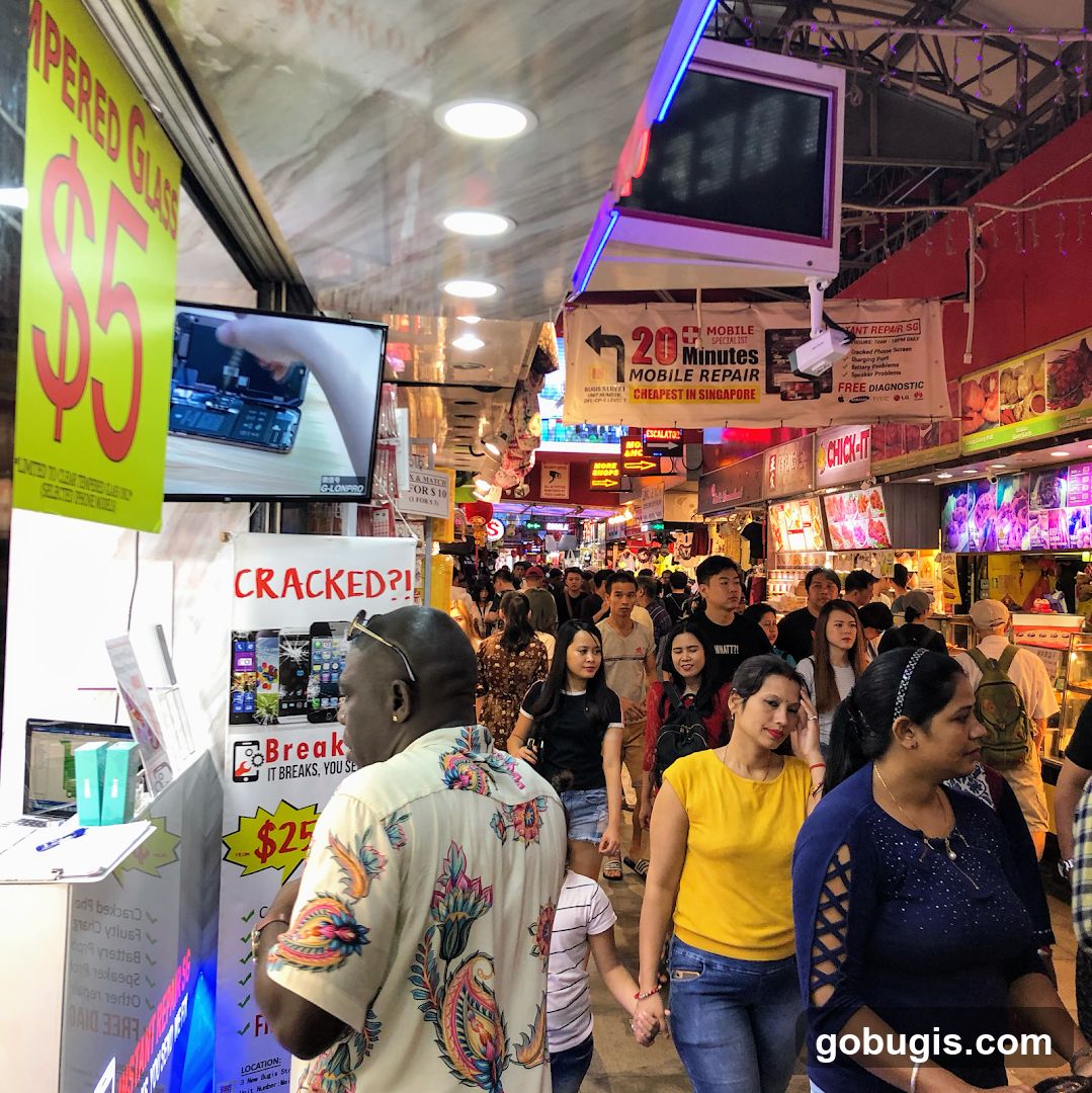 Busy Market Alley