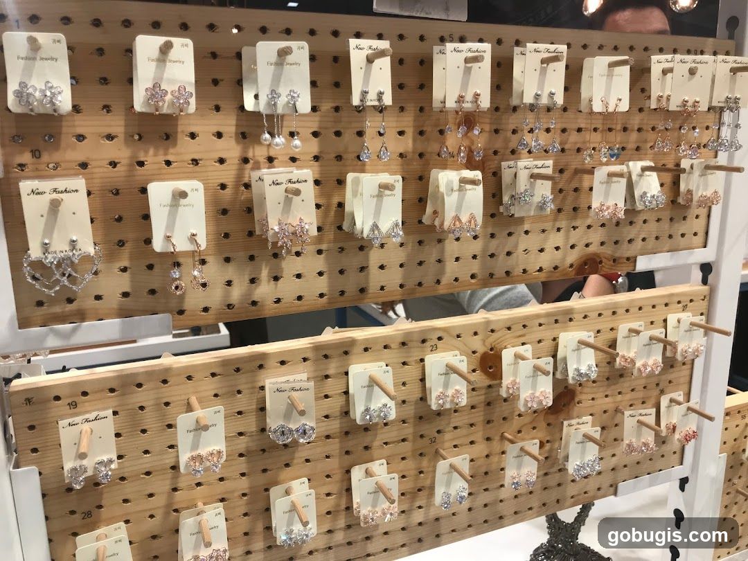 Earrings Display