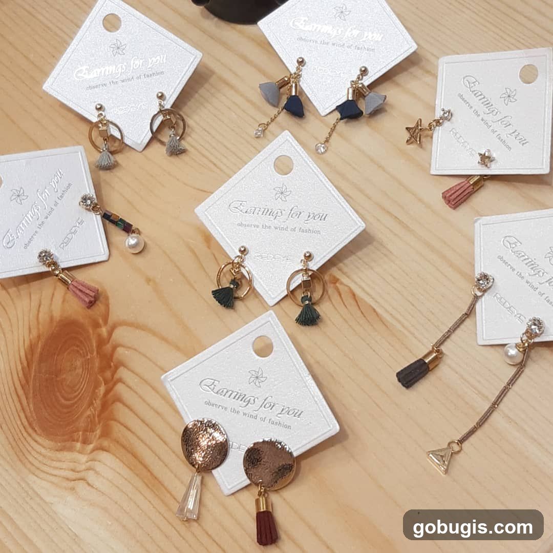 Earrings Display