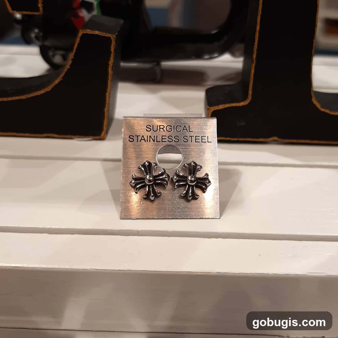 Cross Earrings