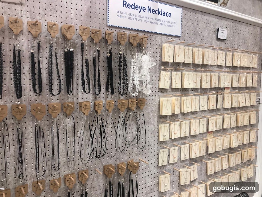 Necklaces Display