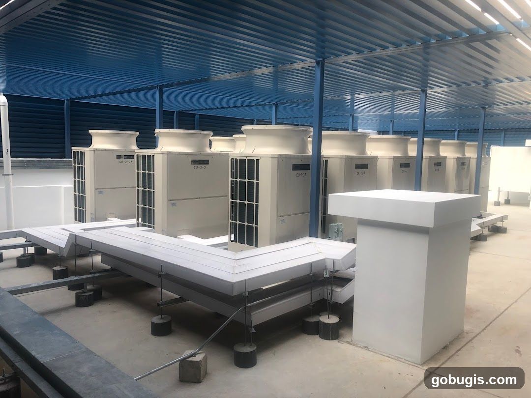 HVAC Units on a Rooftop