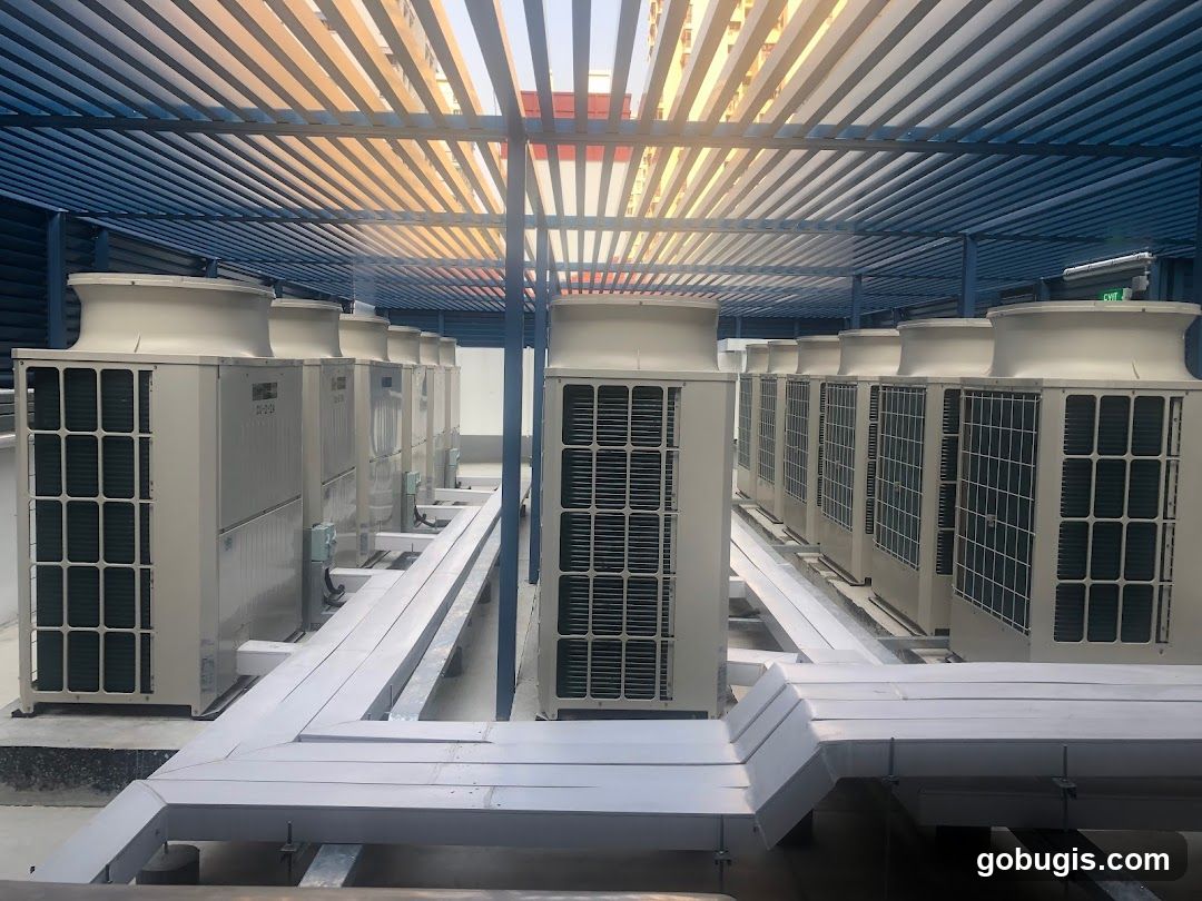 HVAC Units on Rooftop