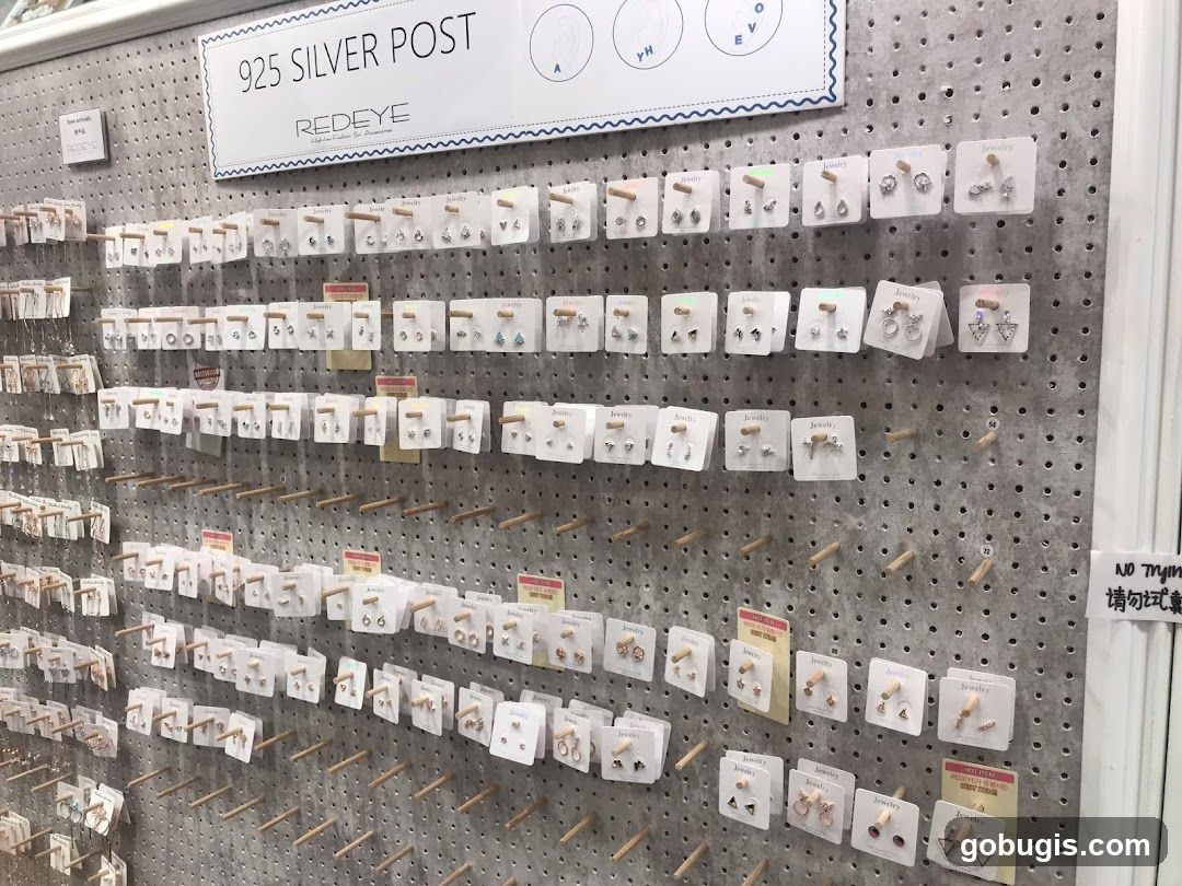 Earrings Display