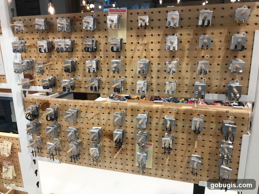 Earrings Display