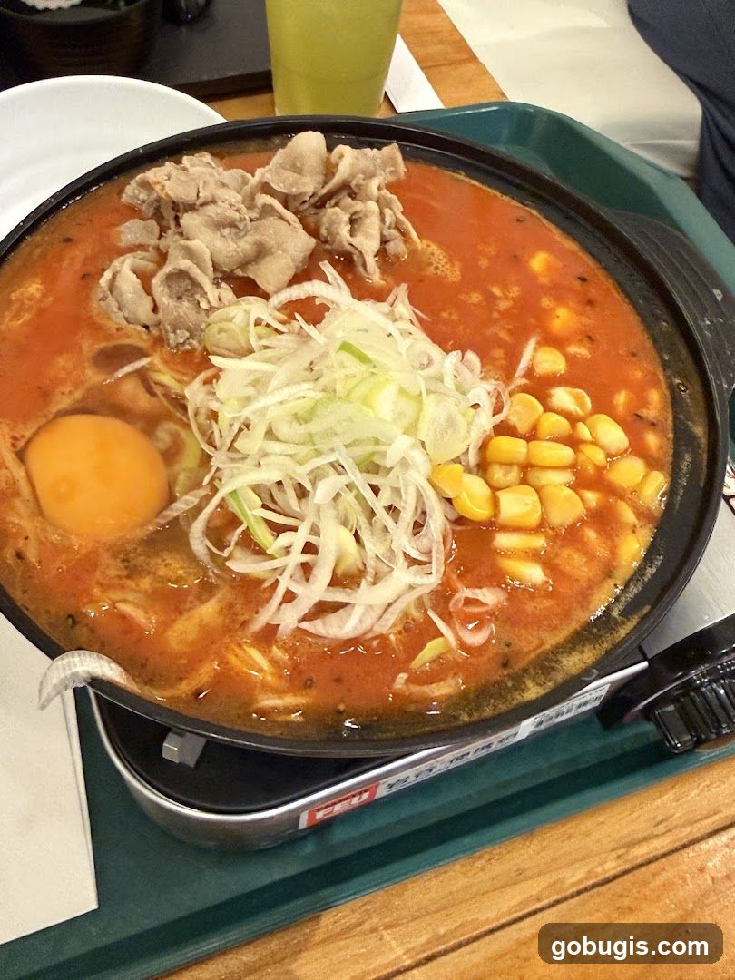 Spicy Ramen with Egg and Pork
