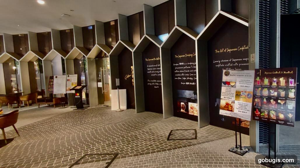 Restaurant Entrance with Menus