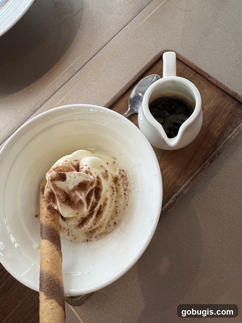 Dessert with Espresso