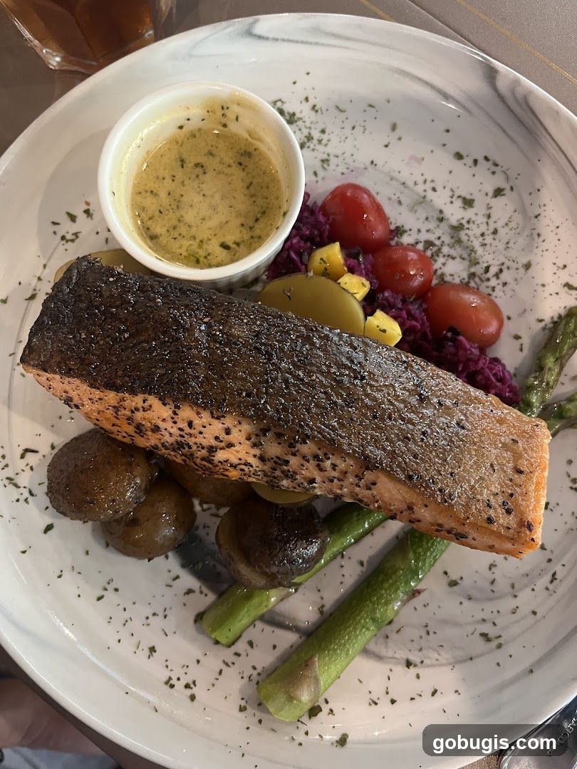 Salmon with Vegetables