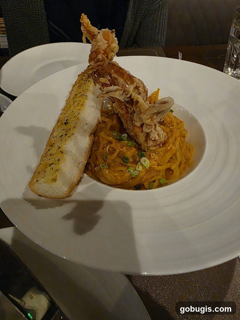 Soft Shell Crab Pasta