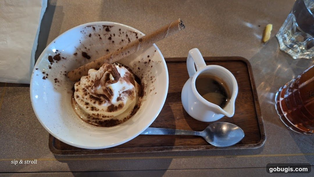 Affogato with Espresso