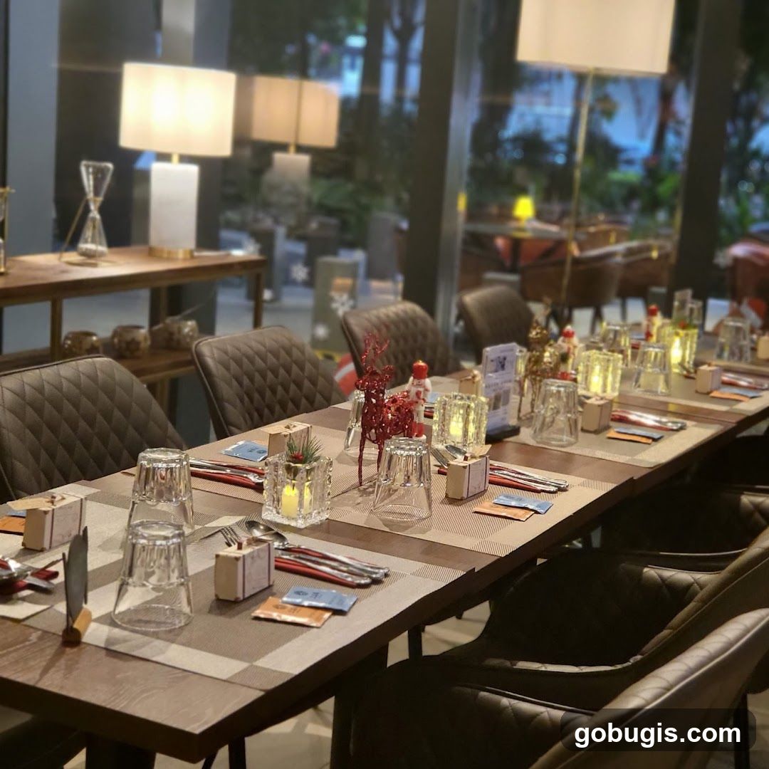 Festive Table Setting